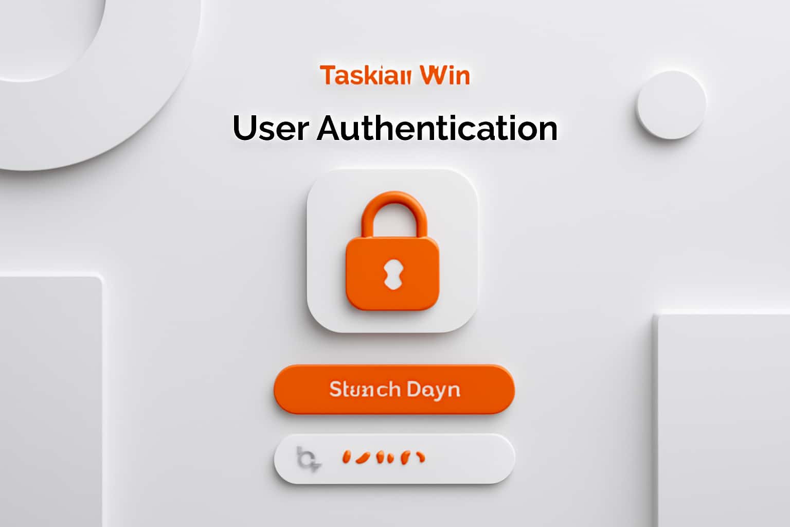Tashan Win User Authentication Interface