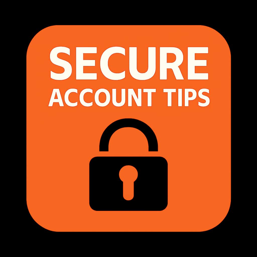 A badge illustrating account security tips for Tashan Win.