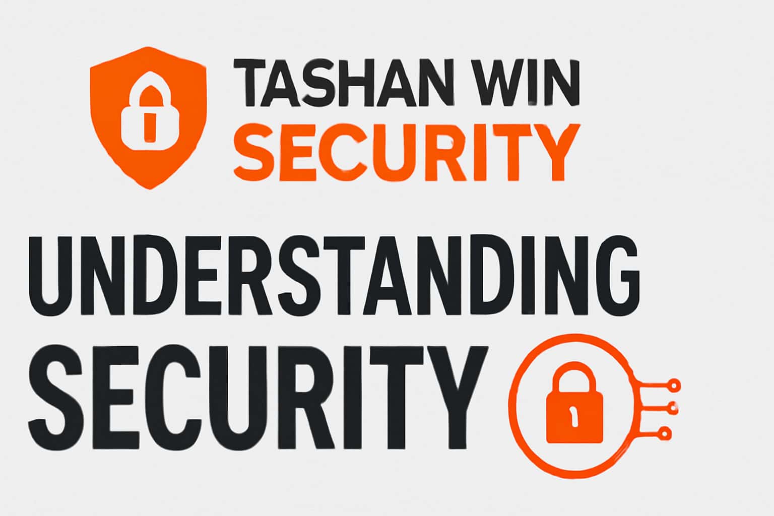 An informative scene showcasing security measures for Tashan Win